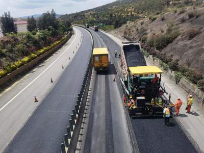 楚大高速公路路面養護專項工程圓滿完工