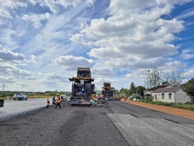 「重點(diǎn)工程」G329巢湖段改建工程項目建設(shè)掀起大干熱潮